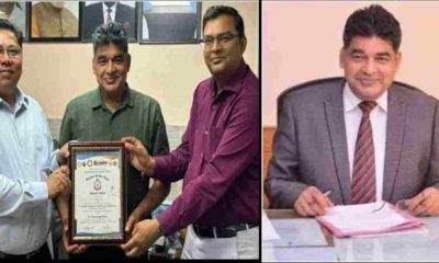 : Principal of Almora Medical College, Dr. CP Bhaisora received Doctor of the Year Award.