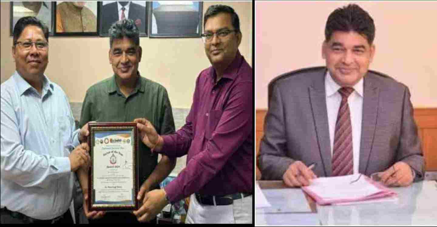 : Principal of Almora Medical College, Dr. CP Bhaisora received Doctor of the Year Award.