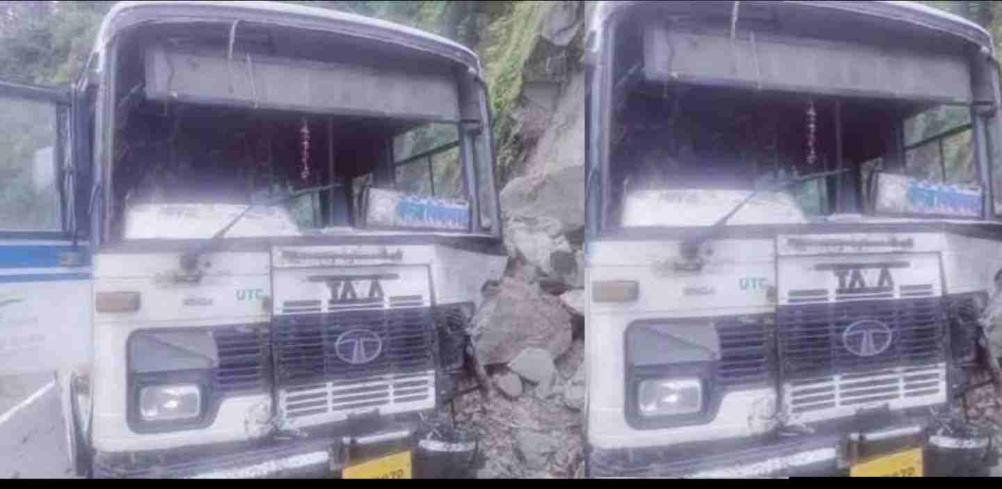 Uttarakhand news: pithoragarh roadways bus accident due to steering failed champawat accident news