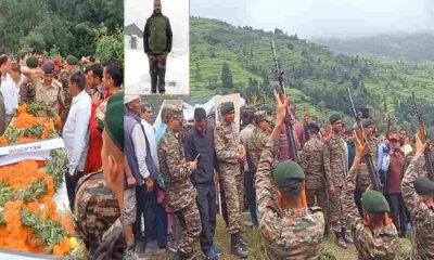 Martyr havildar Basudev Paroda gairsain CHAMOLI uttarakhand