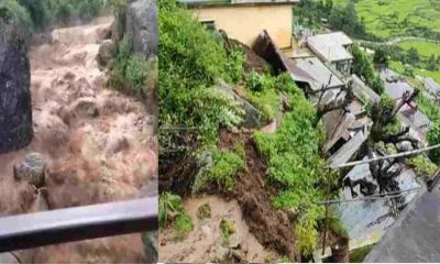 Tehri Garhwal Cloud burst today