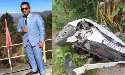 Aniket negi haldwani car Accident news