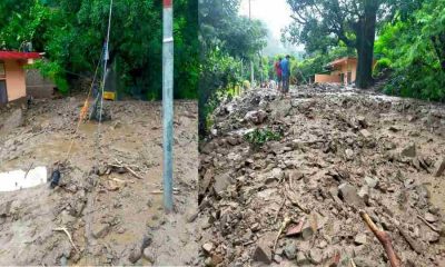 Pauri Garhwal cloud burst today