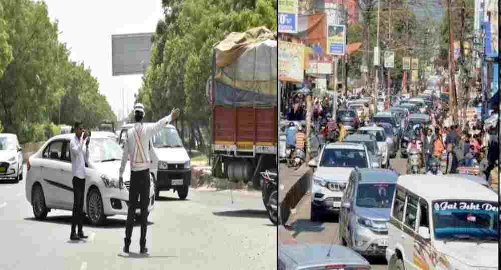 Haldwani traffic Divert route plan today