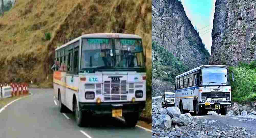 Tanakpur gairsain roadways bus: