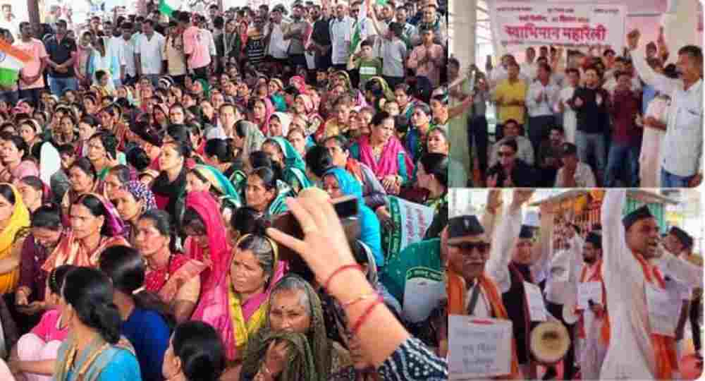 Uttarakhand bhu kanoon Rally gairsain