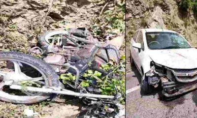 Srinagar Garhwal bike accident today