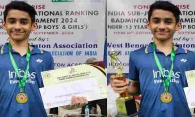 Tanmay Verma badminton haldwani