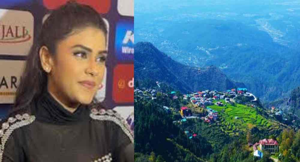 Bollywood actress Naira Shah uttarakhand