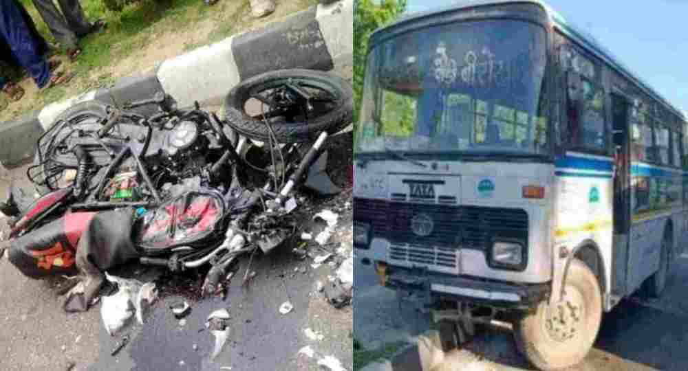 Haldwani bike accident today