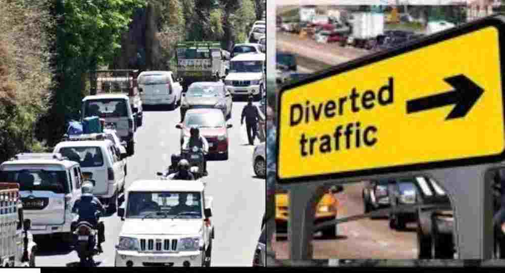 Haldwani traffic plan today diwali