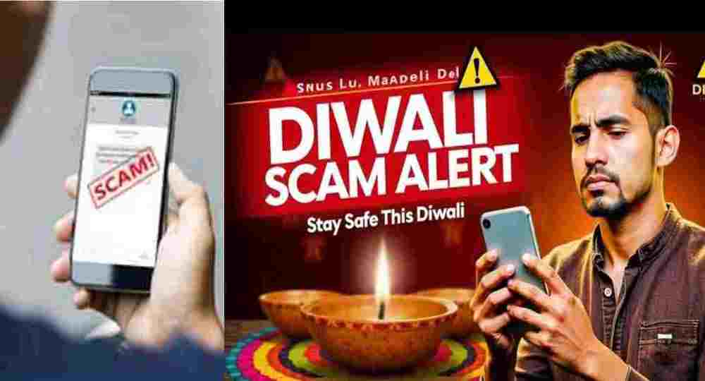 happy diwali scam message