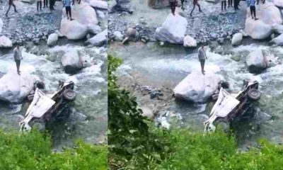 Okhalkanda road accident today
