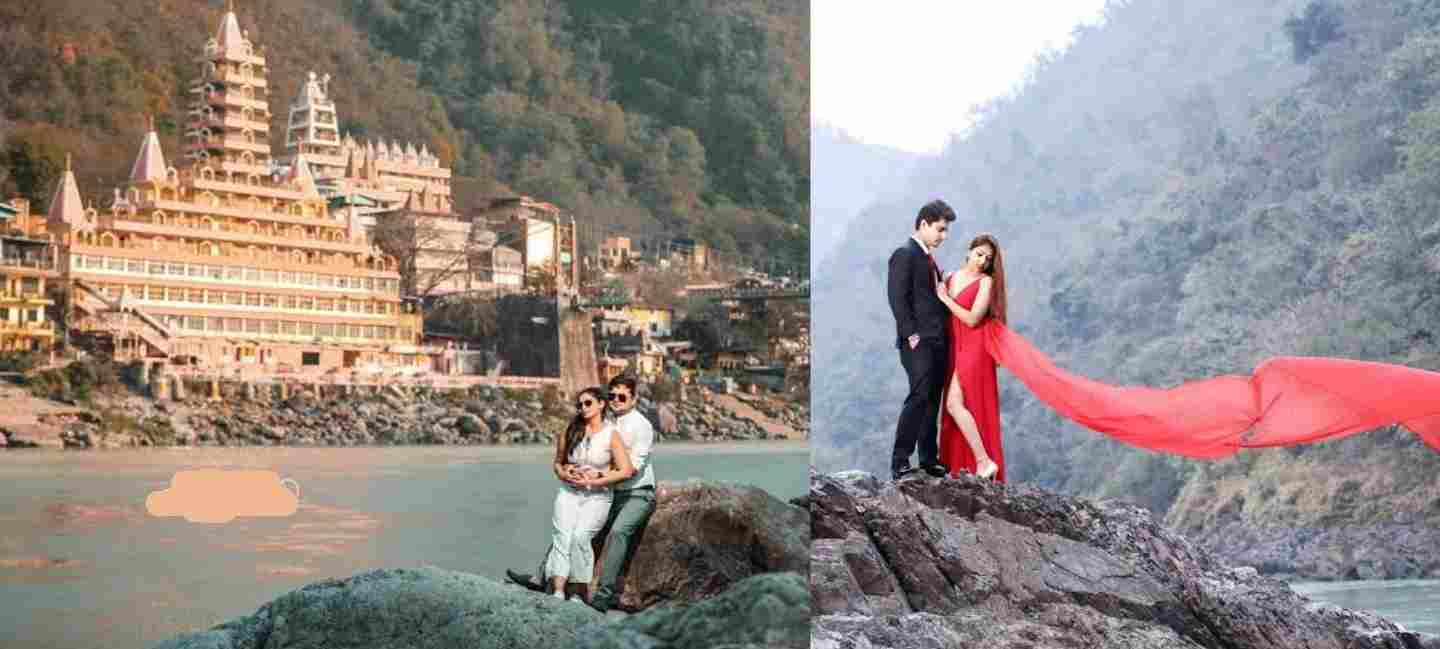 Rishikesh pre-wedding shoot location