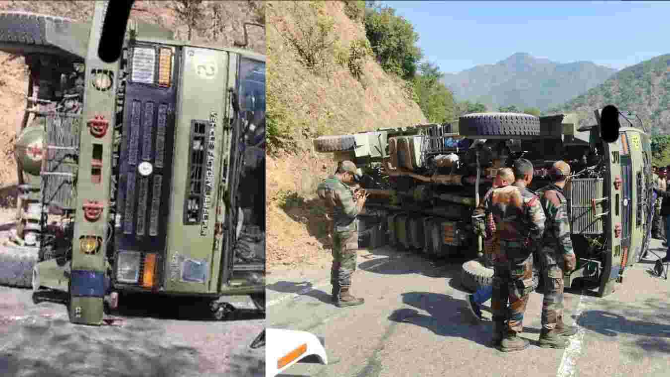 Tehri army truck accident devprayag