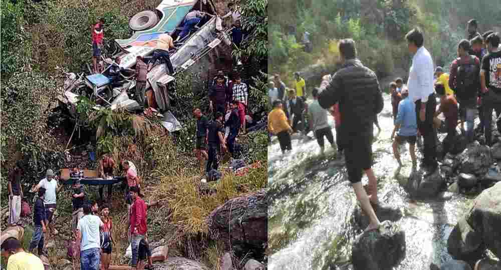 Almora bus accident today