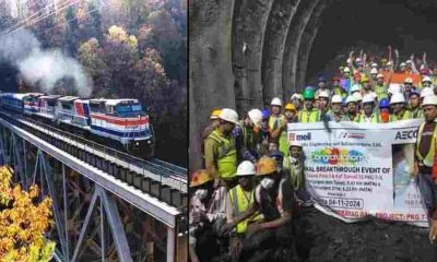 Rishikesh Karnaprayag Rail tunnel project
