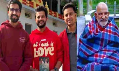 Cricketer Suresh Raina in Kainchi dham uttarakhand