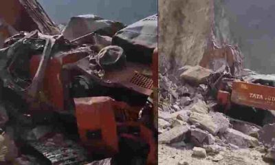 Chamoli JCB accident news