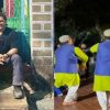 Mahendra dhoni uttarakhand dance video