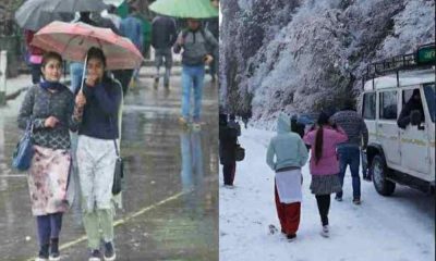 Uttarakhand weather rain snowfall alert