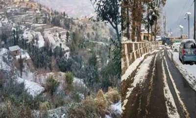 Nainital snowfall 2024