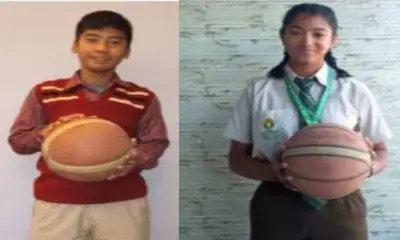krish rana Anushka Negi Basketball Championship kotdwar Pauri Garhwal