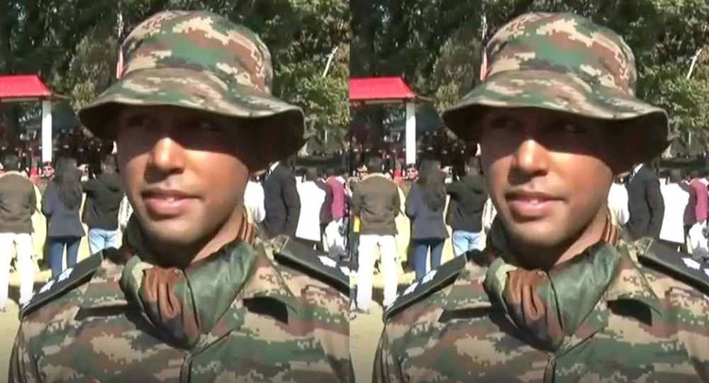 Arihant Rana haldwani nainital army officer IMA dehradun
