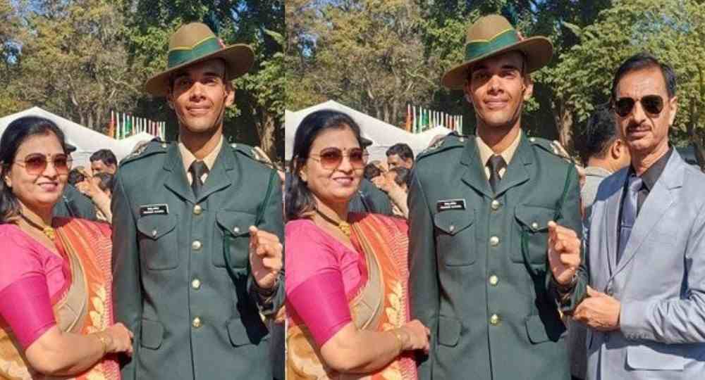 Priyanshu Kharkwal IMA dehradun army officer Pithoragarh