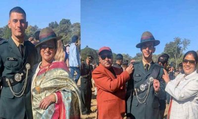 Nipun Kharayat didihat Pithoragarh ima dehradun passing out parade Indian army officer