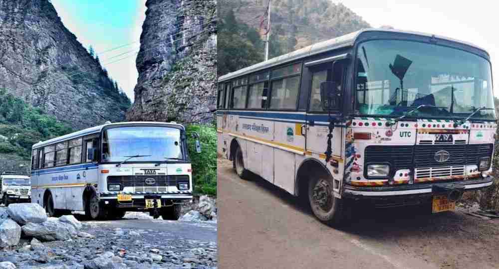 Uttarakhand to delhi roadways bus