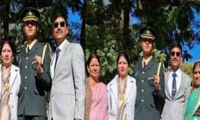 Karan Bisht army Lieutenant almora IMA dehradun