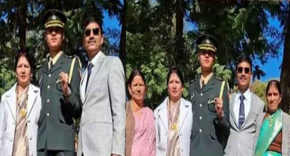 Karan Bisht army Lieutenant almora IMA dehradun