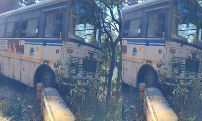 Nainital roadways bus accident today