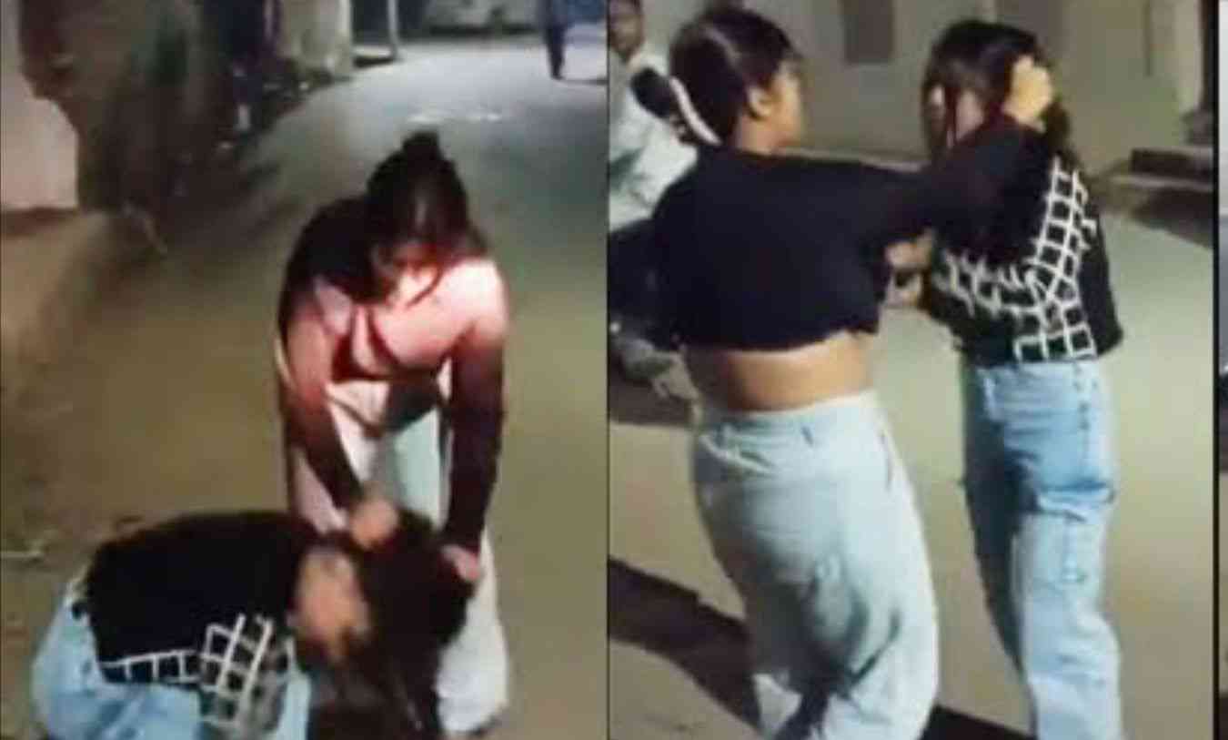 Dehradun girls fight video