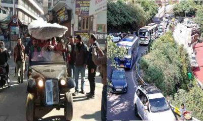 Mussoorie tourist new year traffic plan