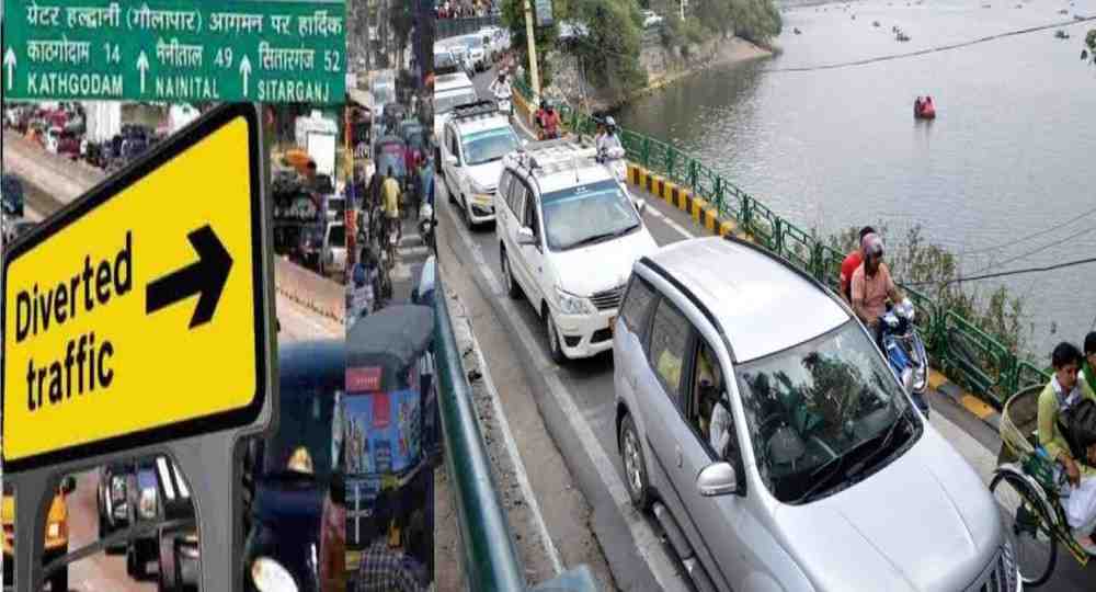 nainital route divert today