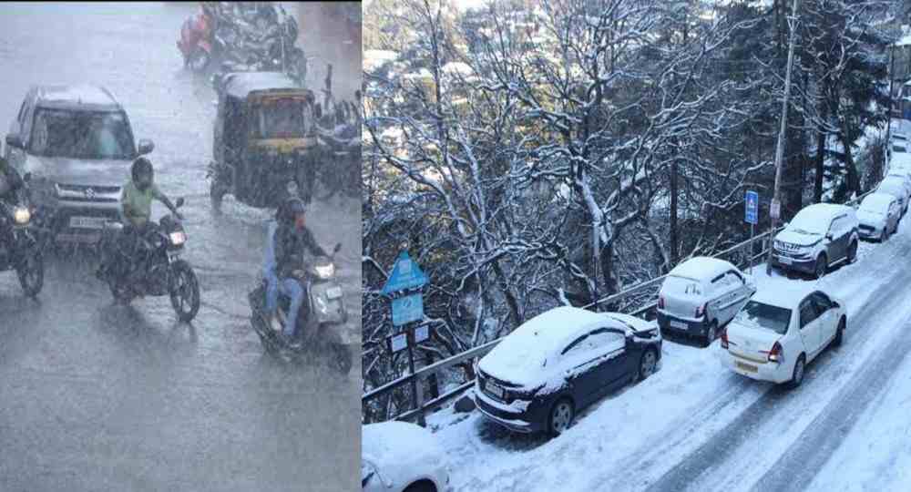 Uttarakhand weather snowfall alert news today