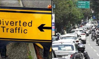 Dehradun Mussoorie route divert