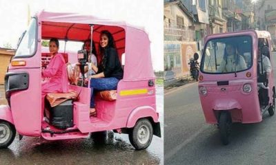 almora pink e-rickshaw uttarakhand
