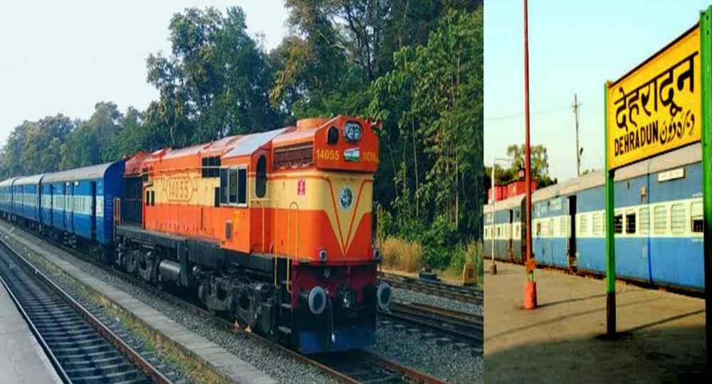 Dehradun to Prayagraj train schedule route timing time table