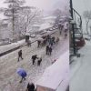 Uttarakhand weather snowfall alert 2025
