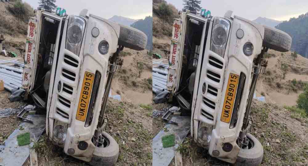 Uttarkashi pickup accident news today