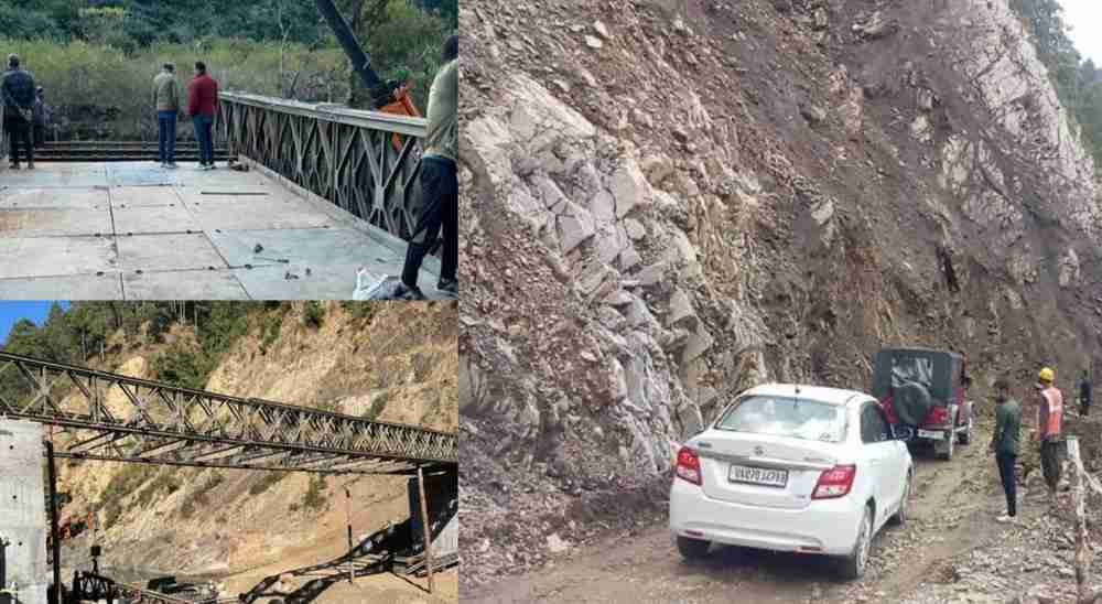 kwarala river Valley bridge champawat Pithoragarh tanakpur NH road