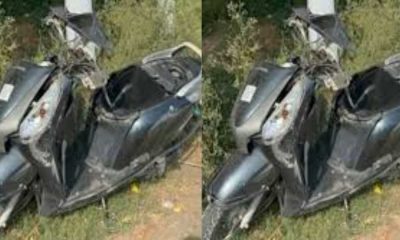 Rishikesh gangotri highway scooty accident today
