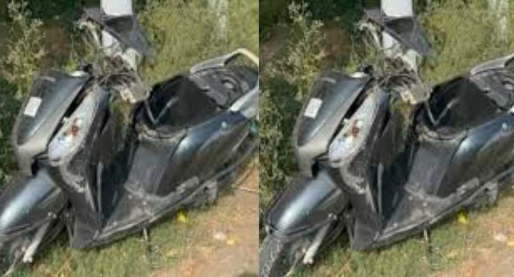 Rishikesh gangotri highway scooty accident today