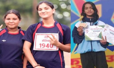 Rakhi Rana tehri garhwal Lucky Gaur pauri garhwal uttarakhand national athletics competition