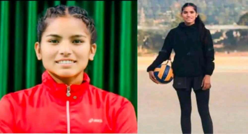 Bhawana Koranga vollyball National Games kapkote Bageshwar