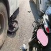 chakarpur khatima bike uttarakhand roadways bus accident