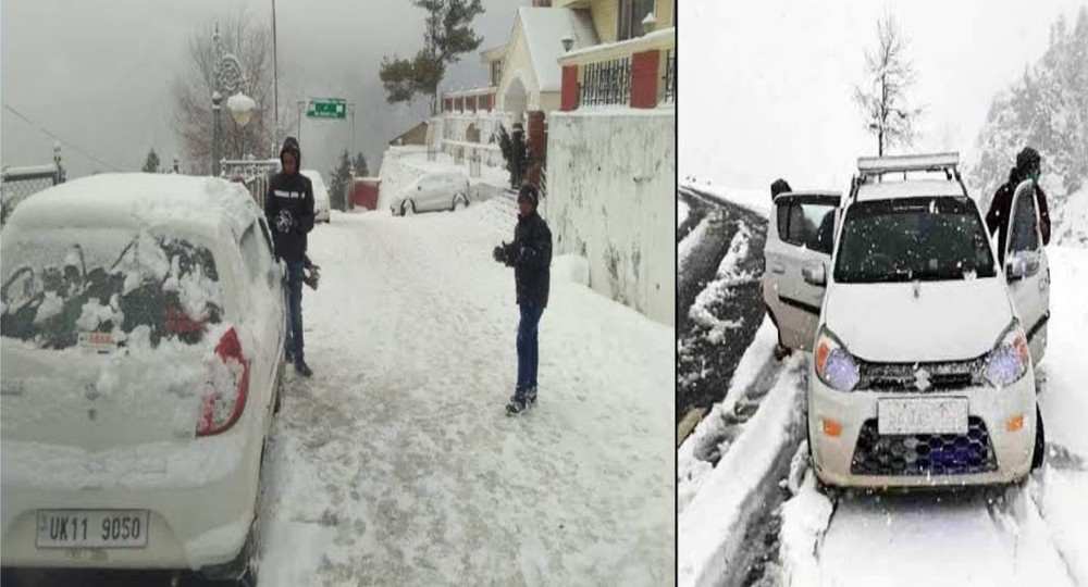 Uttarakhand Snowfall January 2025 weather update